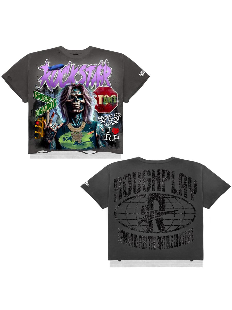 Roughplay Rockstar T-Shirt Purple