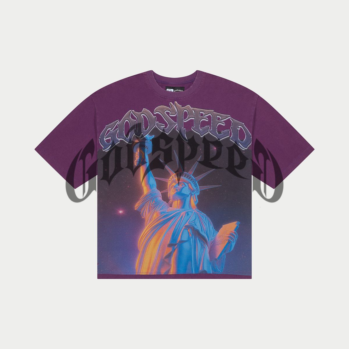 Godspeed Purple City Tee Purple