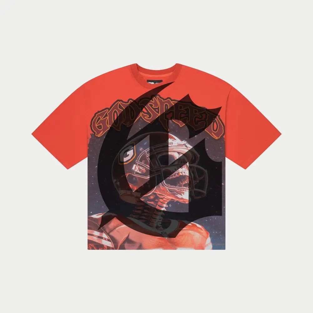 Godspeed Morale Tee Red