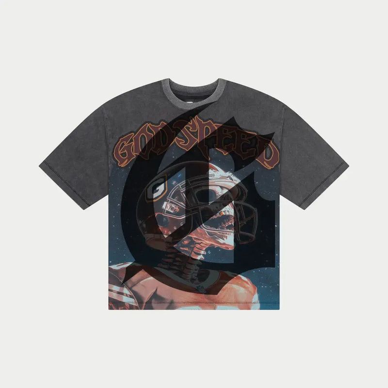 Godspeed Morale Tee Grey Wash
