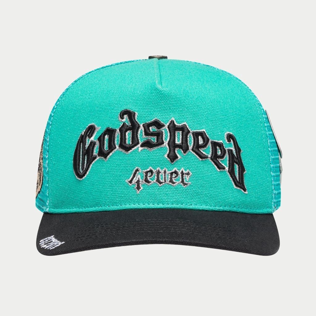 Godspeed GS4EVER Trucker Hat Turquoise/Black