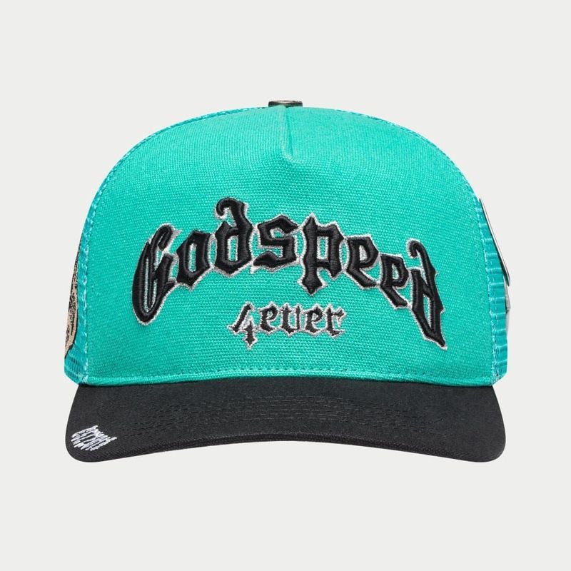 Godspeed GS4EVER Trucker Hat Turquoise/Black