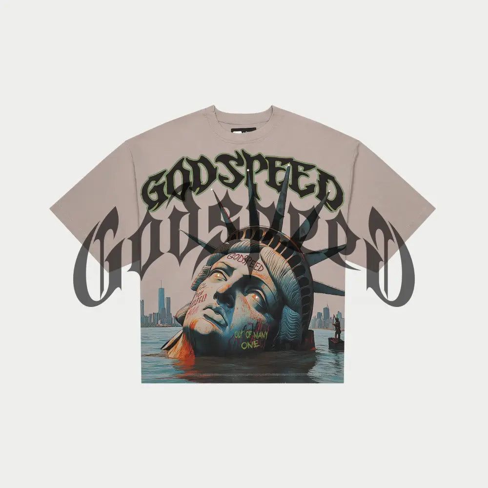 Godspeed Sunken Liberty Tee Stone Wash