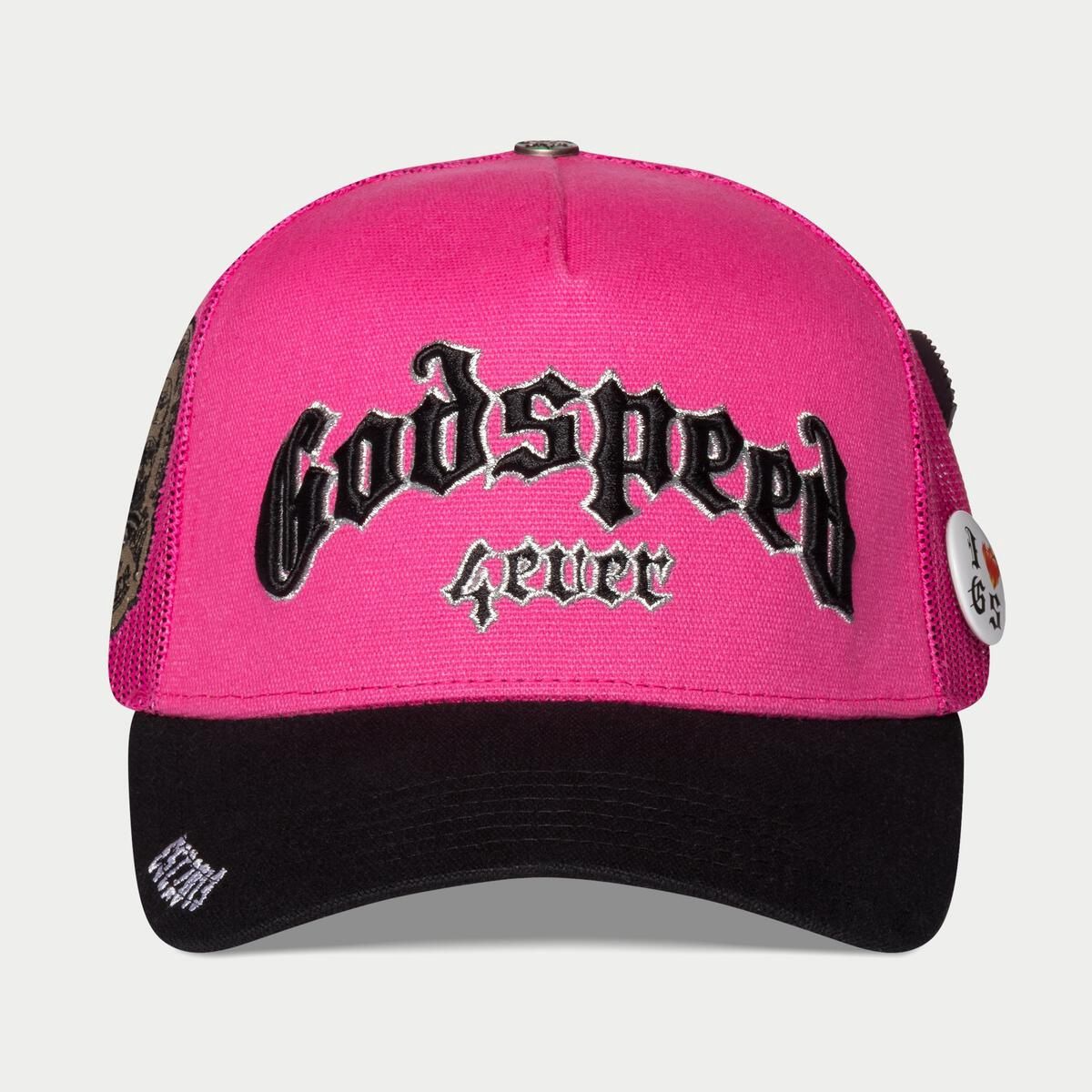Godspeed GS4EVER Trucker Hat Black/Pink