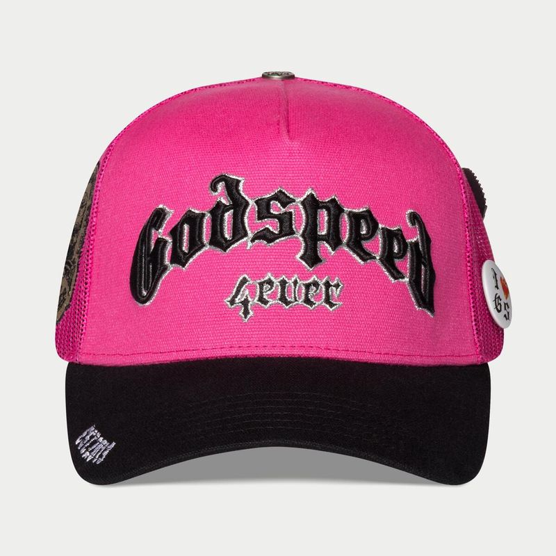 Godspeed GS4EVER Trucker Hat Black/Pink