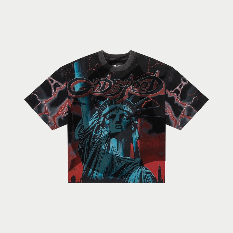 Godspeed Voltage Tee Red