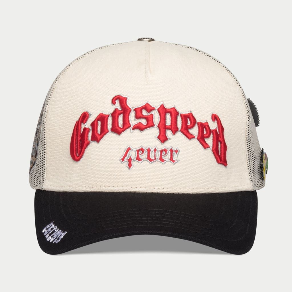 Godspeed GS4EVER Trucker White/Black/Red