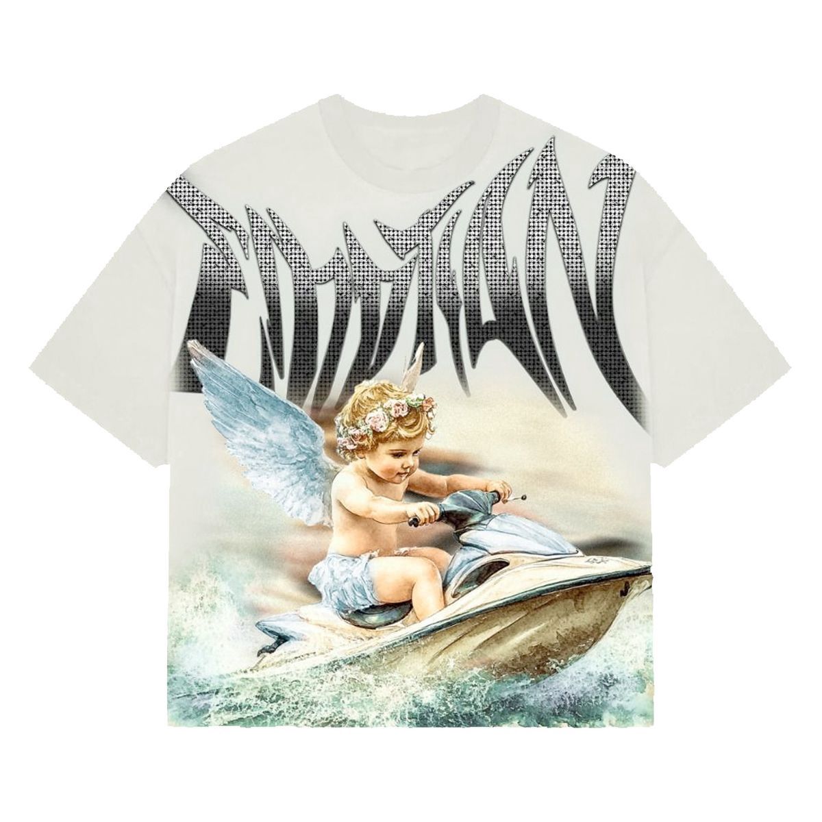 Mixed Emotions Jet Ski Rhinestone Tee