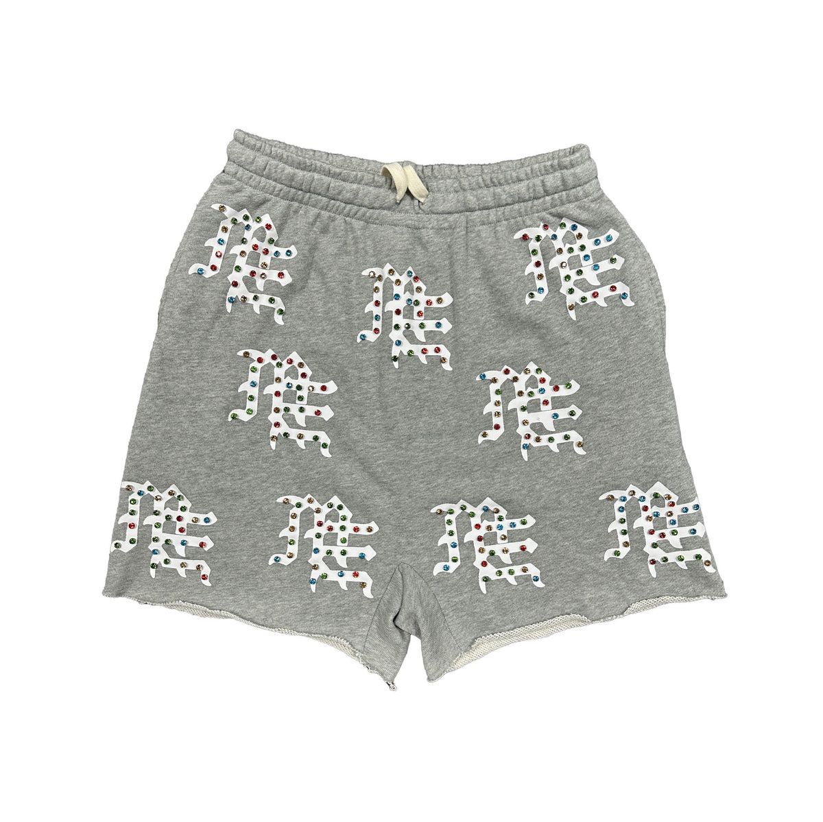 Mixed Emotions Grey ME Logo Shorts