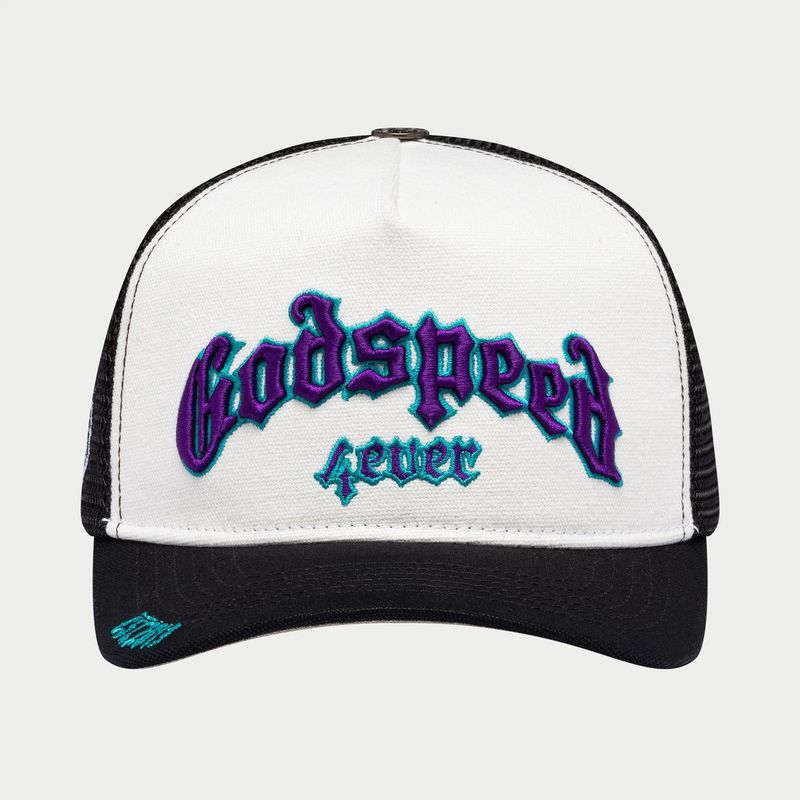 Godspeed GS4EVER Trucker White/Black/Purple