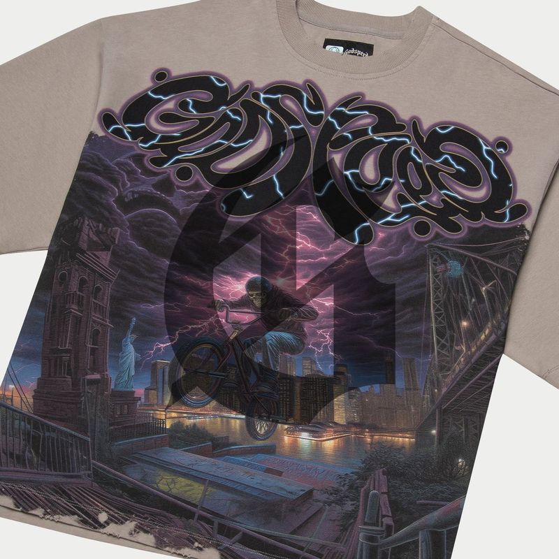 Godspeed B.M.X Tee Stone Wash