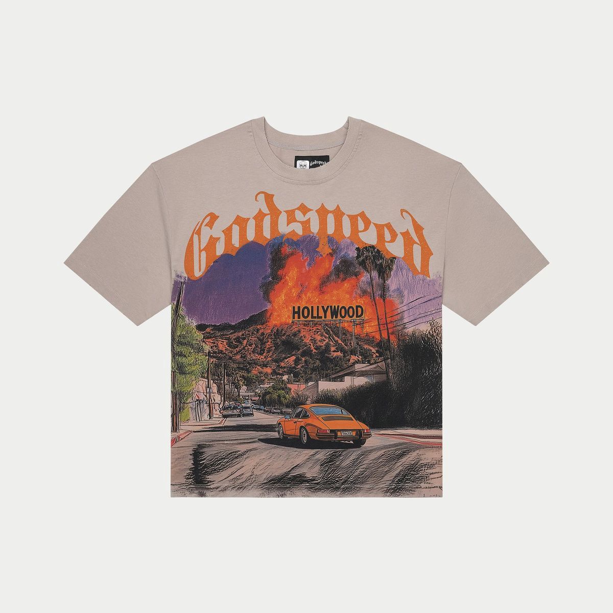 Godspeed Los Scandalous Tee Stone Wash