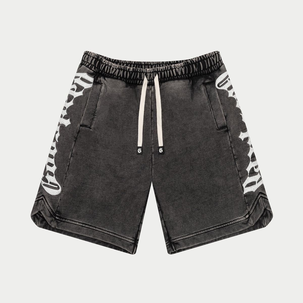 Godspeed Courtside Shorts Charcoal Wash