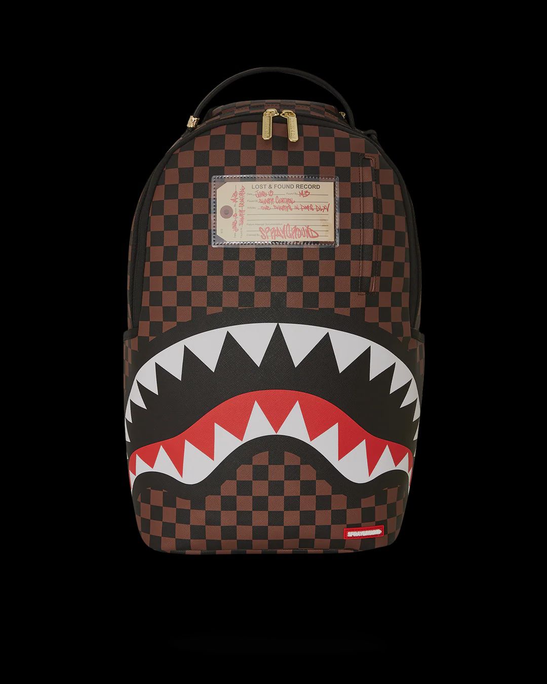 Sprayground SHARKS IN PARIS LOST &amp; FOUND BACKPACK