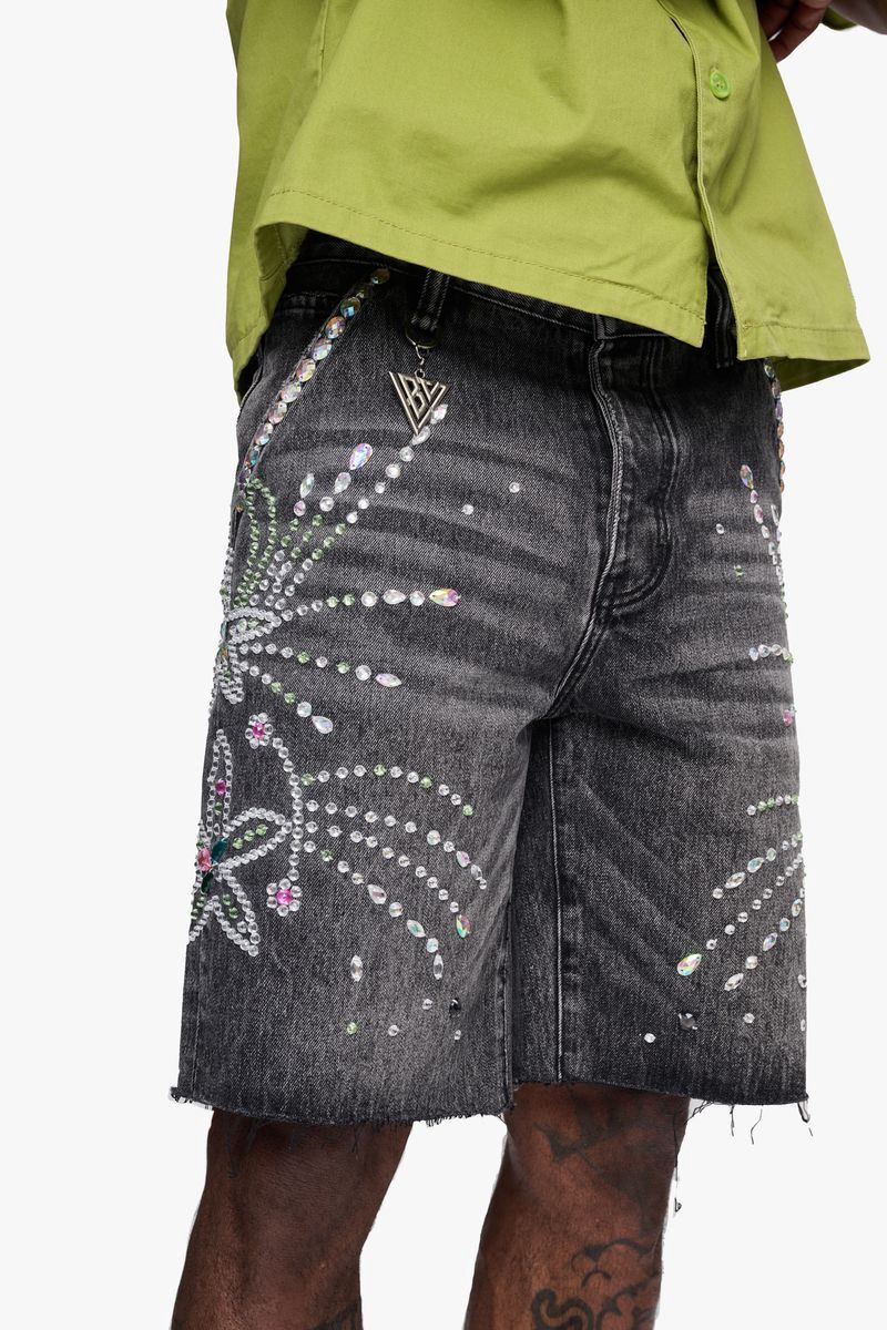 Valabasas Samba Gray Washed Shorts