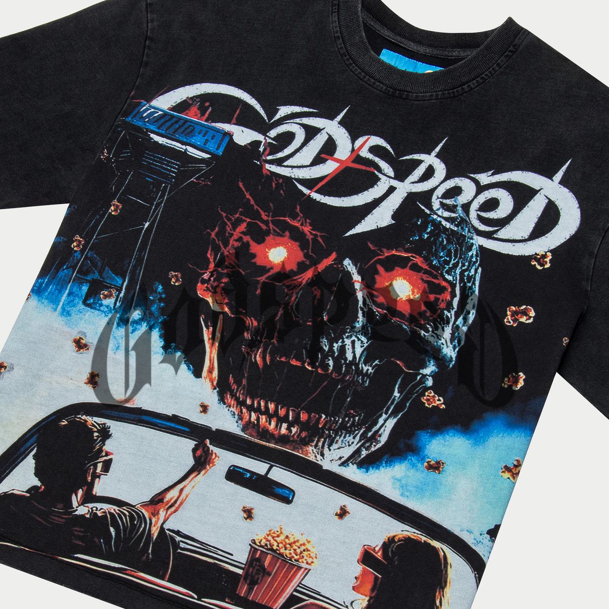 Godspeed Drive-in Tee Black Wash