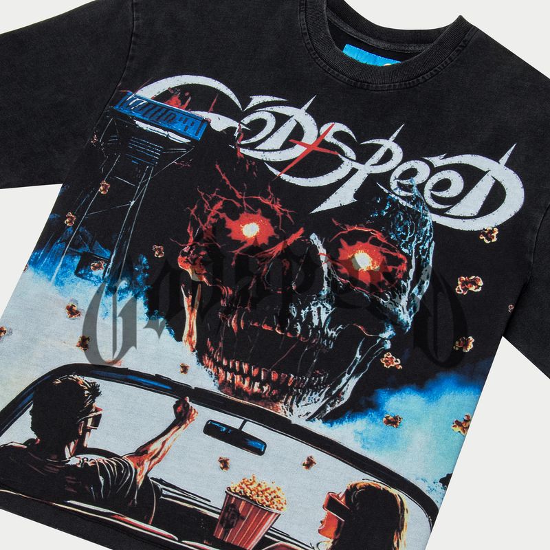 Godspeed Drive-in Tee Black Wash