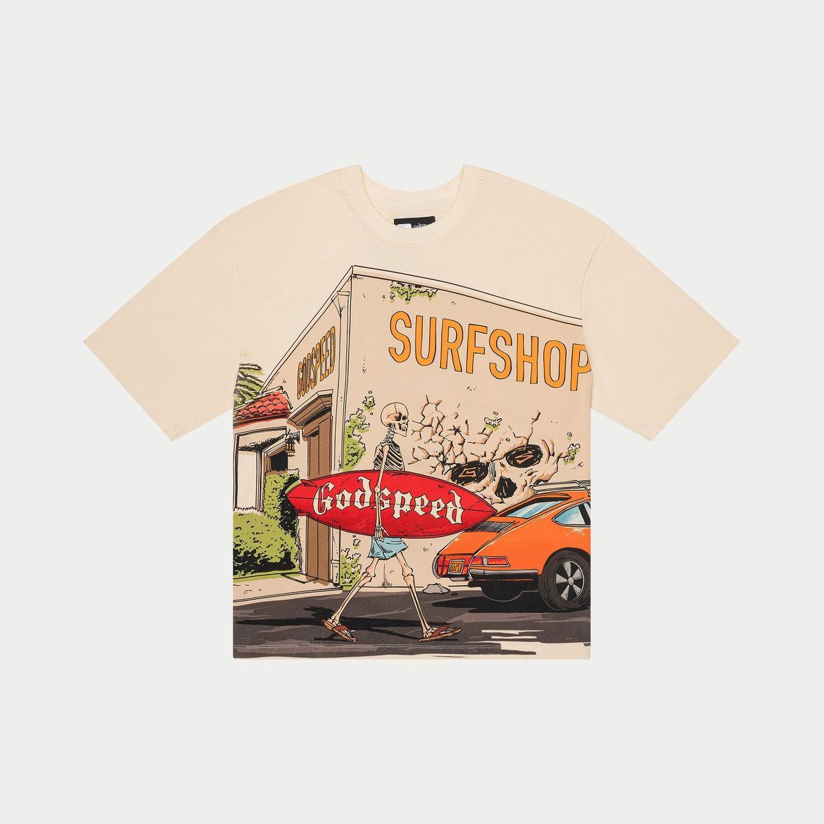 Godspeed Surf Shop Tee Bone