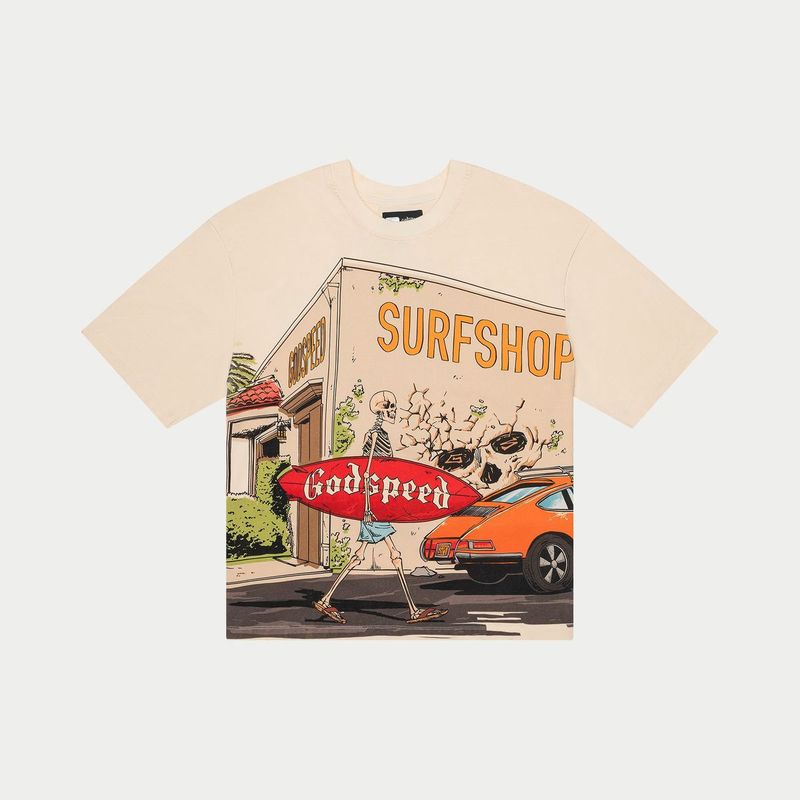 Godspeed Surf Shop Tee Bone
