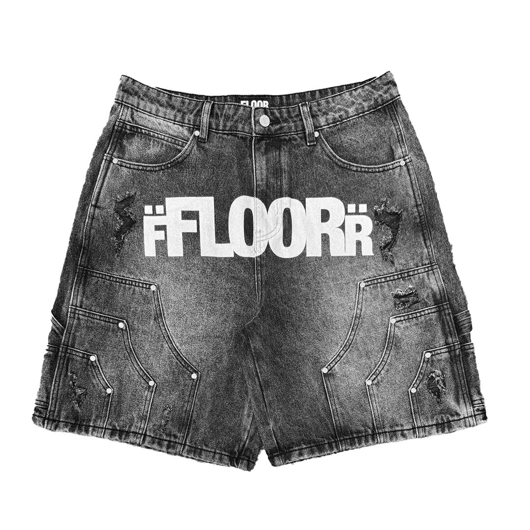 Floor 914 Black Uniform Jort