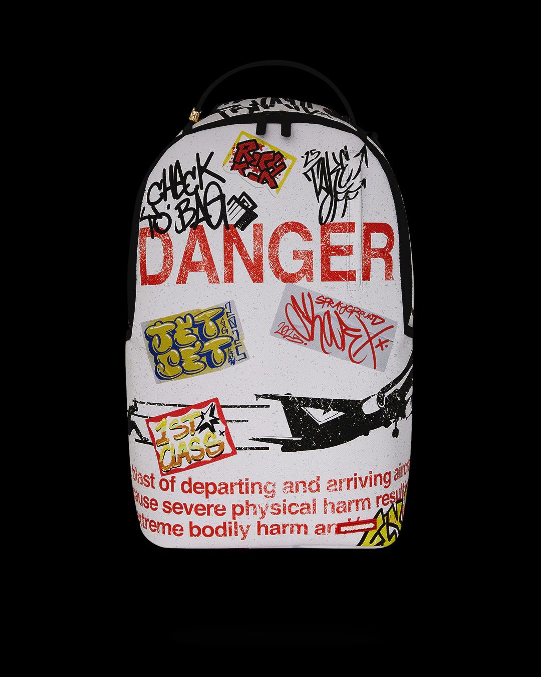 Sprayground JETBLAST SIGN ON THE RUNWAY BACKPACK