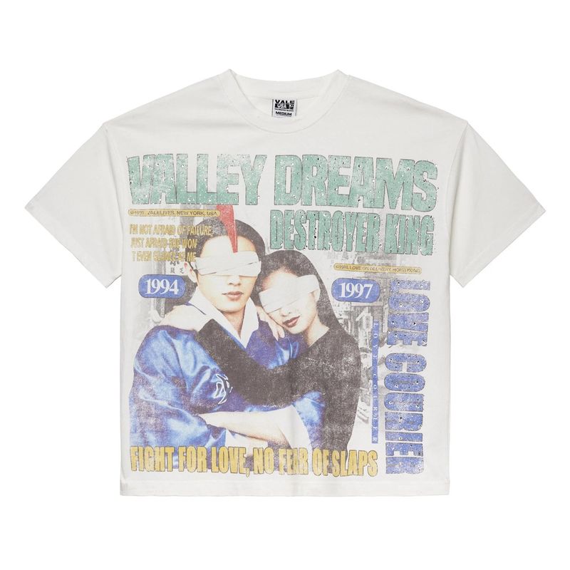 Vale Robot Bling Tee White