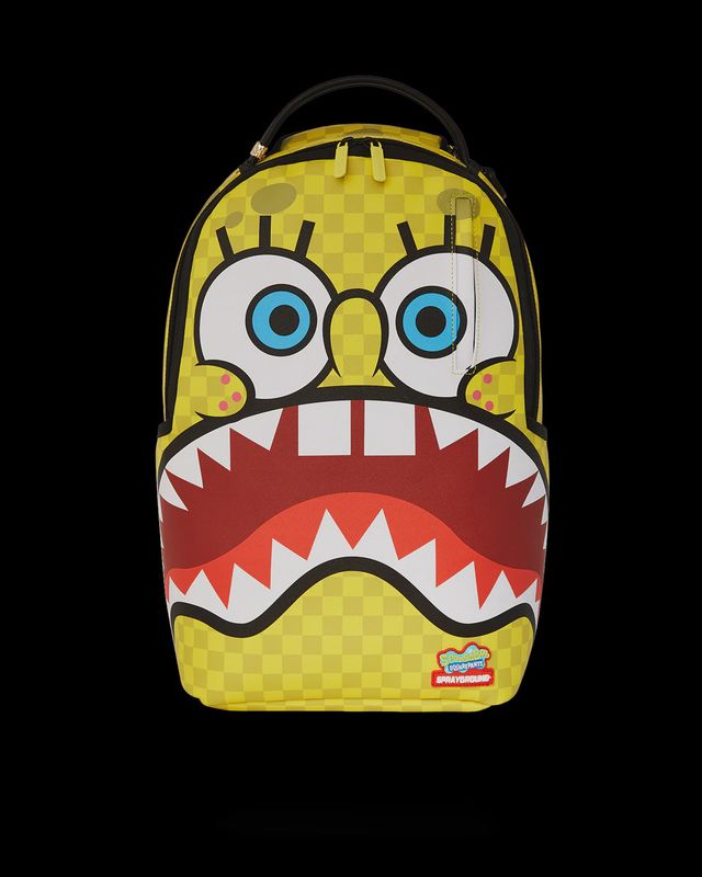 Sprayground SPONGEBOB SQUARE CHECK FLEX DLXSV BACKPACK