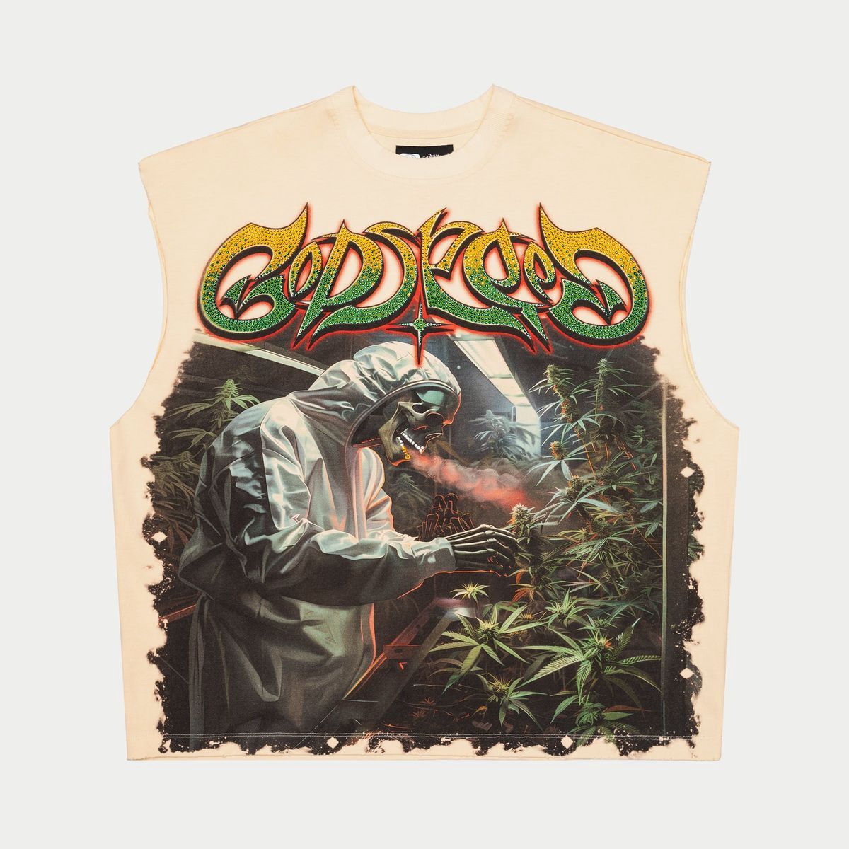 Godspeed 420 Indoor VVS Sleeveless Tee Bone
