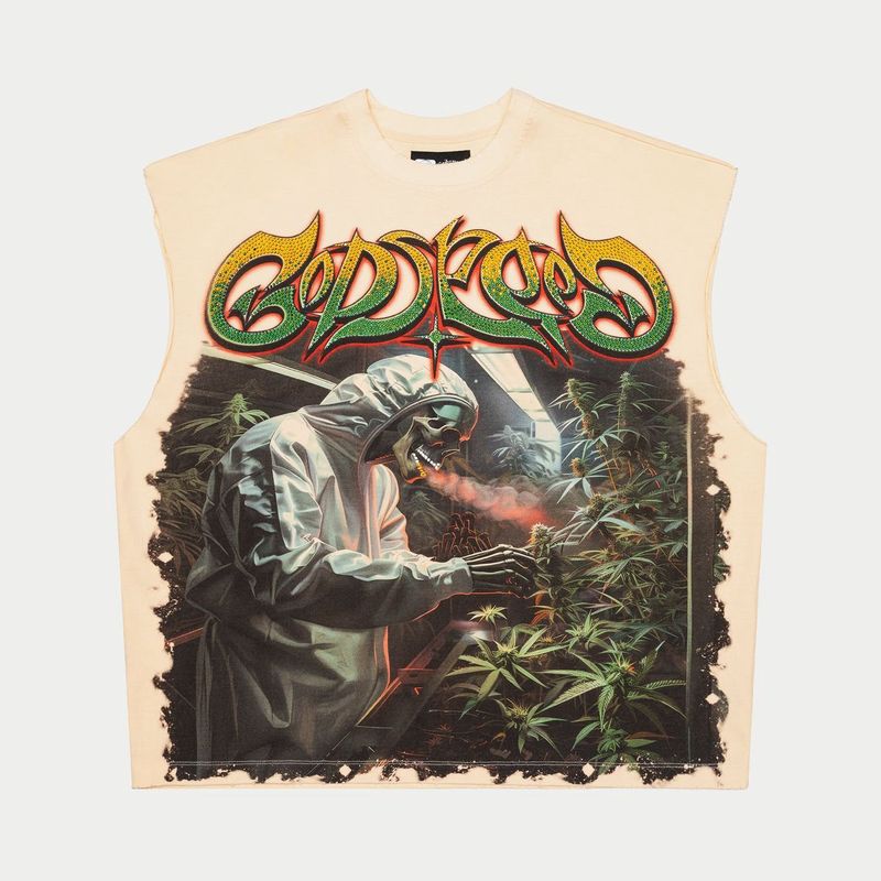 Godspeed 420 Indoor VVS Sleeveless Tee Bone