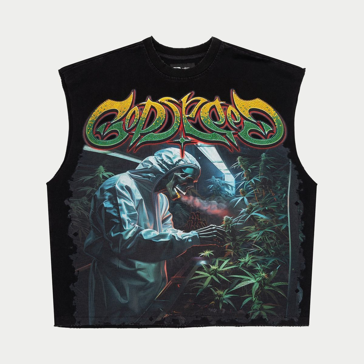 Godspeed 420 Indoor VVS Sleeveless Tee Black