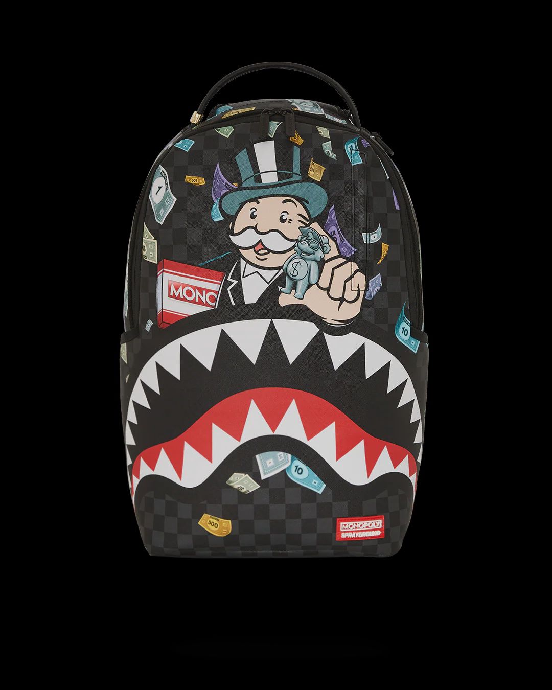 Sprayground MONOPOLY SHARK RICH BACKPACK