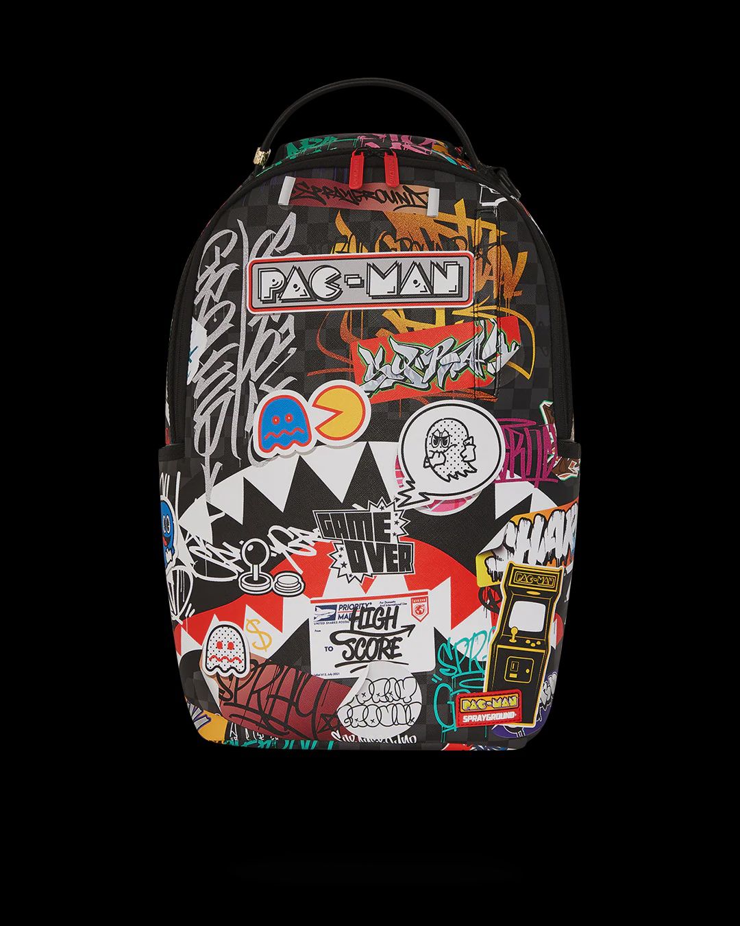 Sprayground PACMAN LEVELED-UP ART BACKPACK