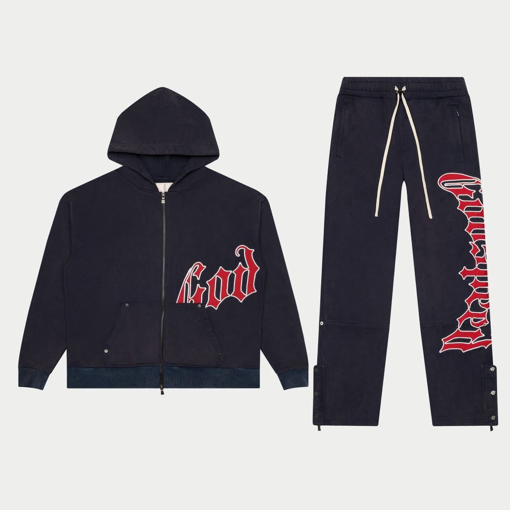 Godspeed OG Sweatsuit V2 Navy/Red