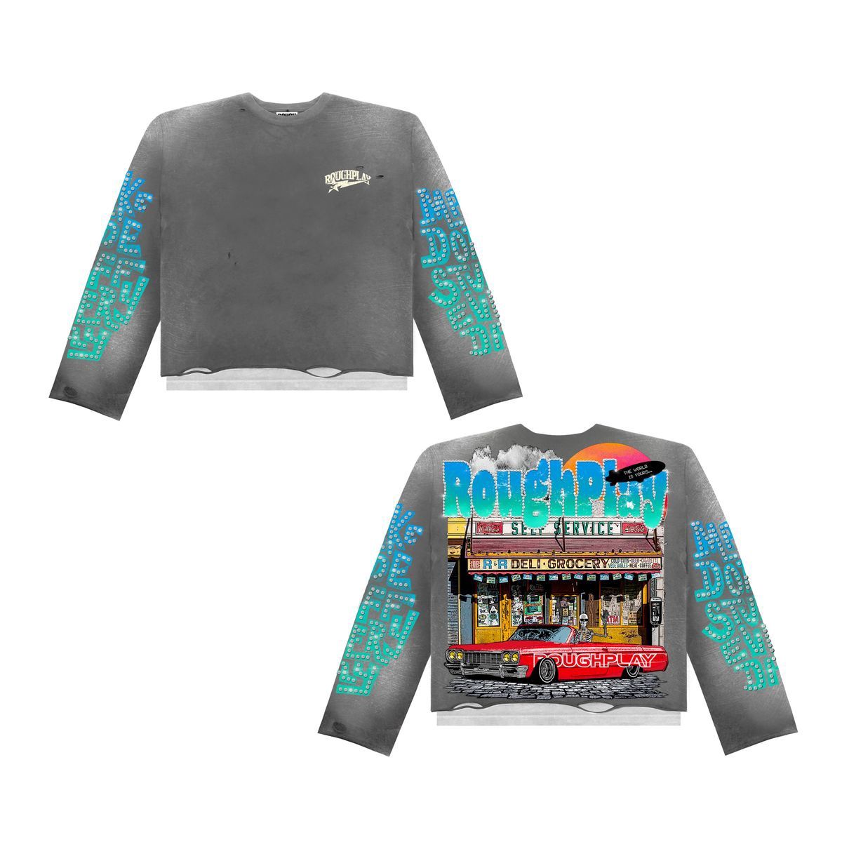 Roughplay Bodega LS Light Grey