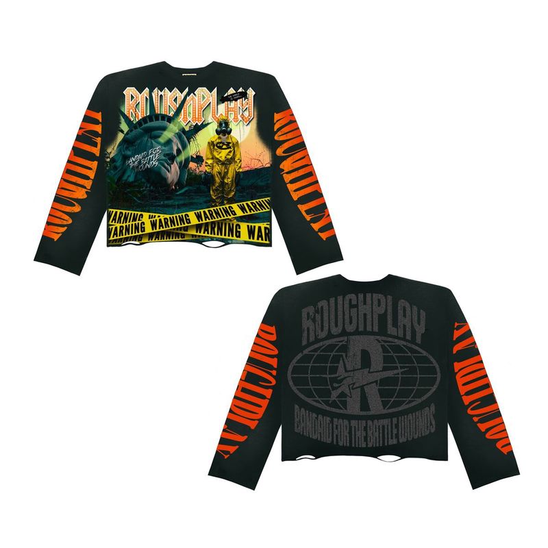 Roughplay Warning LS Green