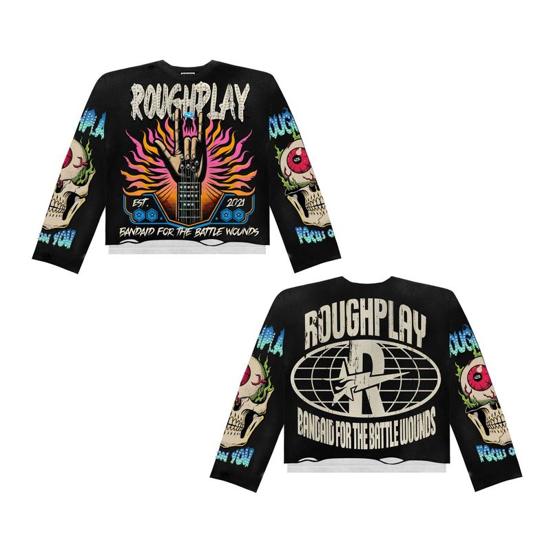 Roughplay Rock Sign LS Black