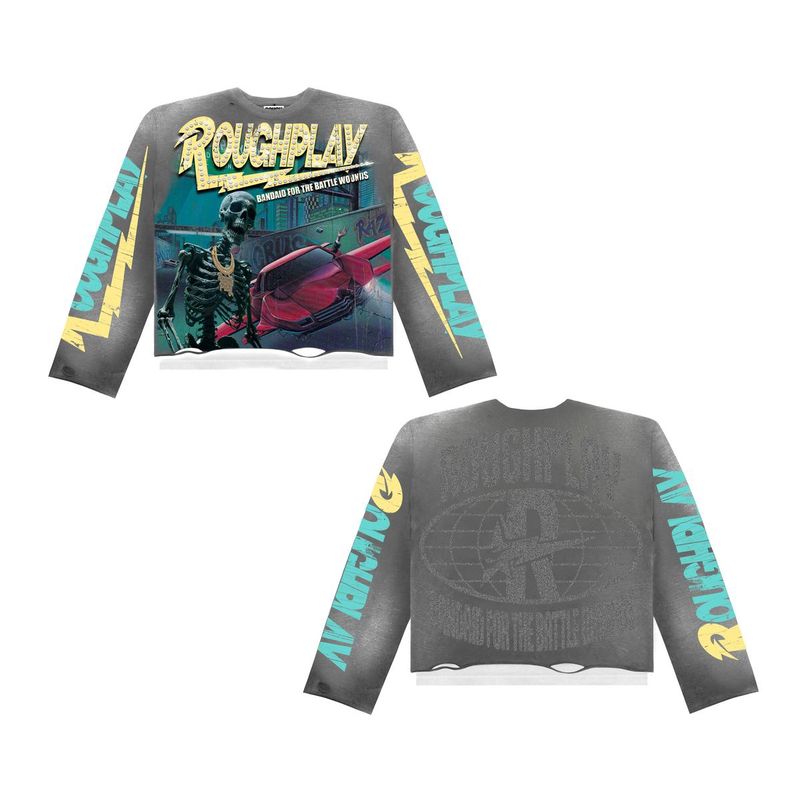 Roughplay Flyer LS Light Grey