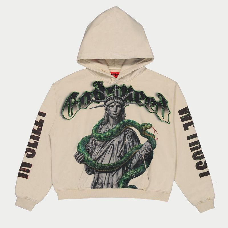 Godspeed Top 5 Slizzy VVS Hoodie Bone