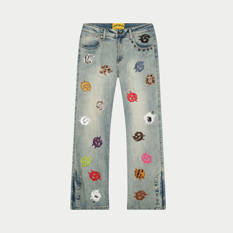 Godspeed Infinity Denim Multi Color Jeans