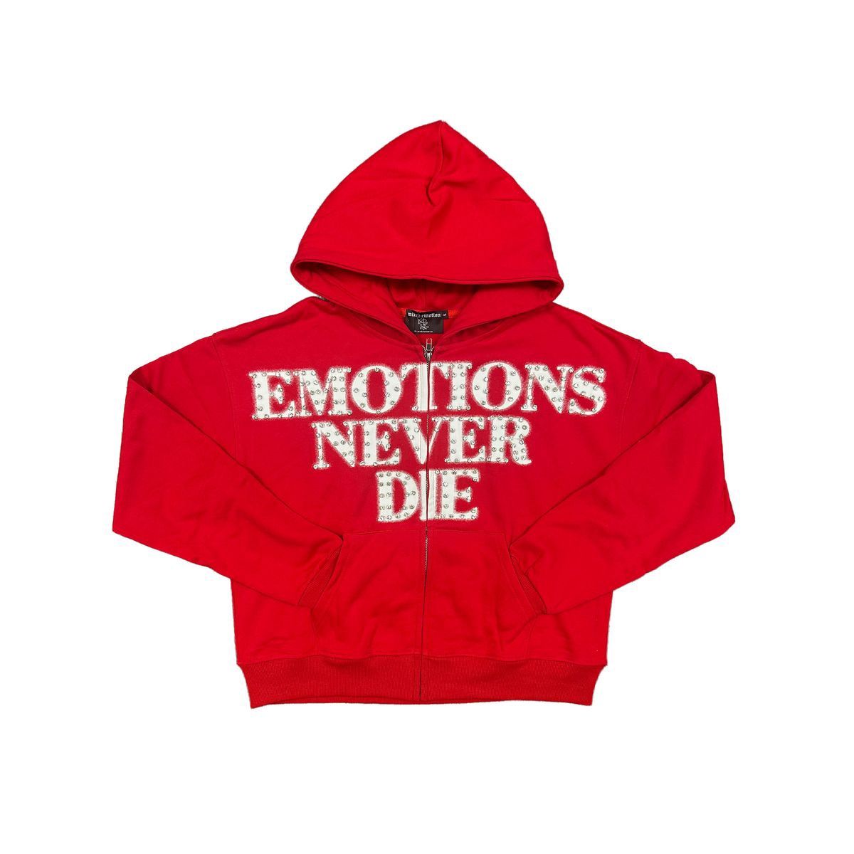 Mixed Emotion End Hoodie Red