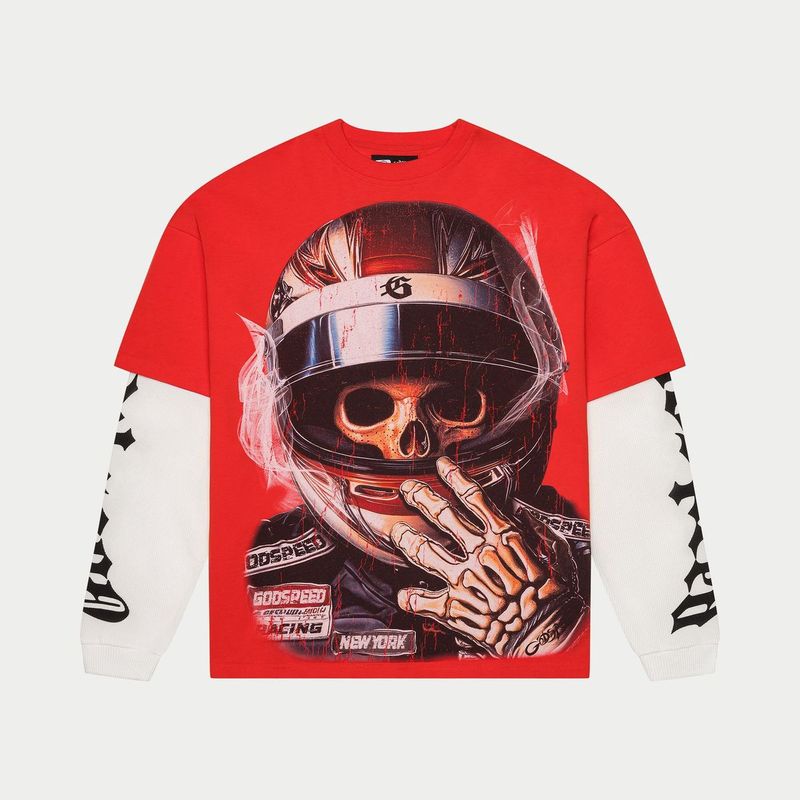 Godspeed F1 World Cup Layered LS Red