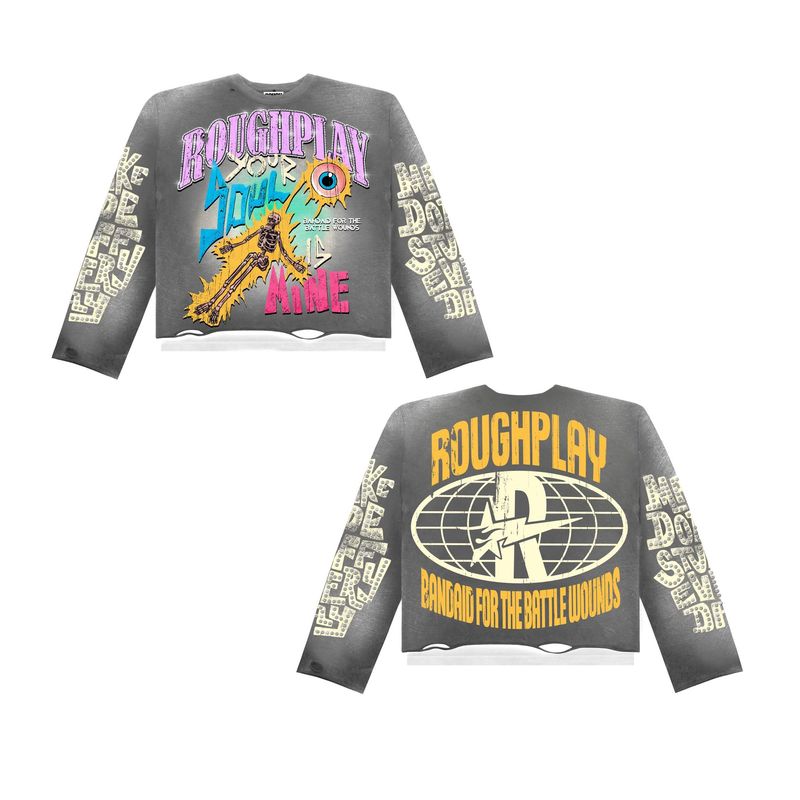 Roughplay LS Soul Is Mine Grey