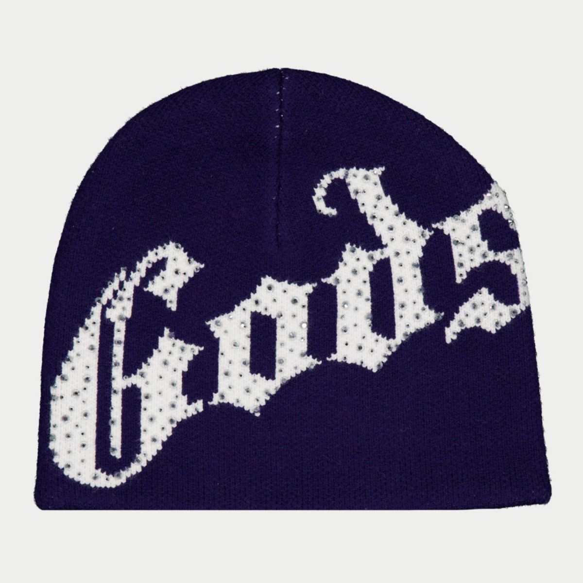 Godspeed OG Logo Studded Beanie Navy White