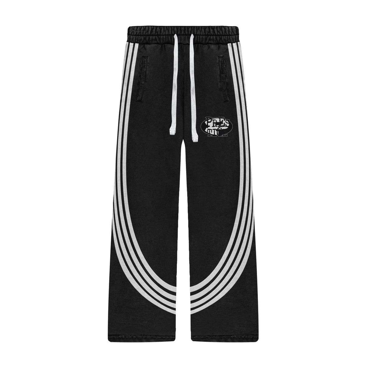 Prestige Taped Sweatpants Black