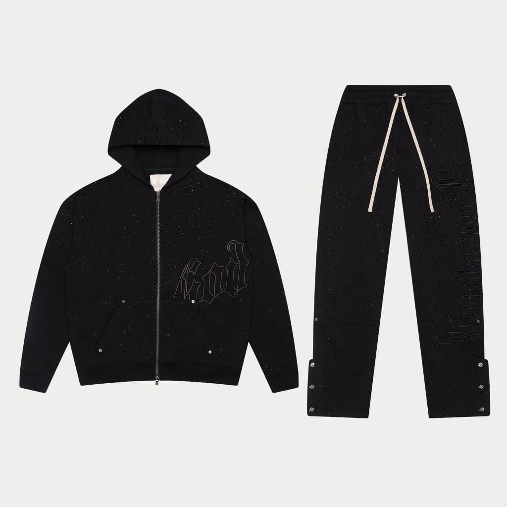 Godspeed OG Logo VVS Sweatsuit V2 Black/Black