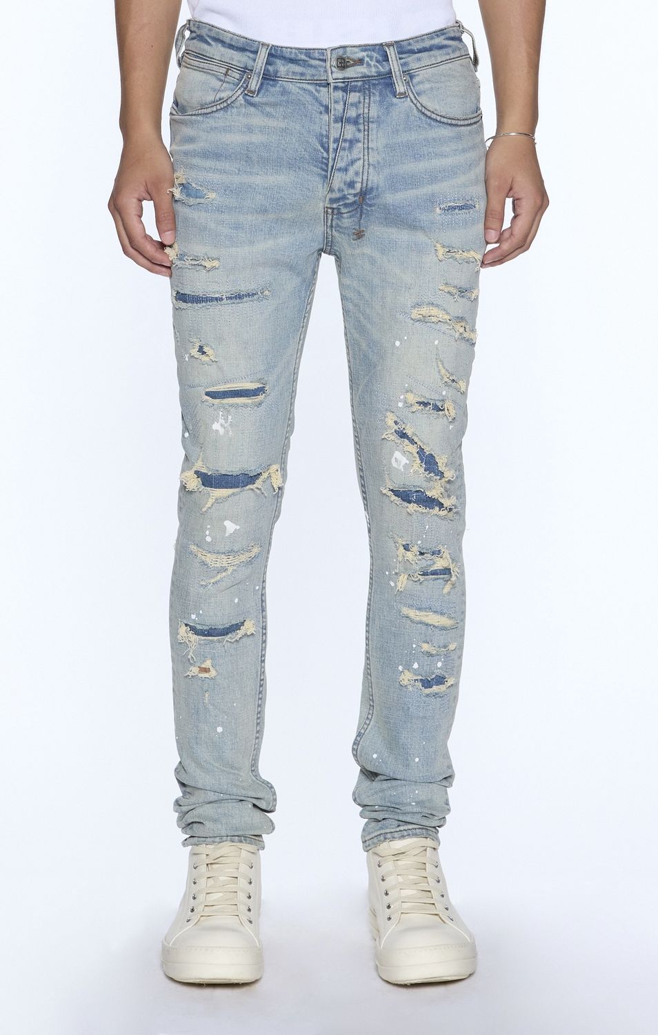 Ksubi Van Winkle Scatter Blue