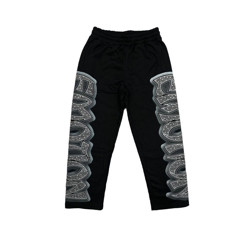 Mixed Emotions Midnight Rhinestone Sweatpants