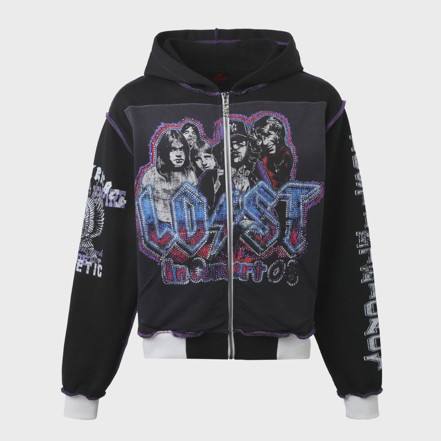 Lost Intricacy In Concert Zip Up