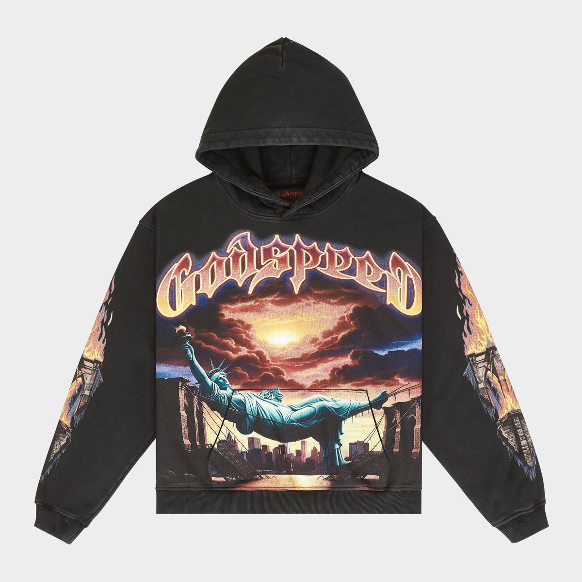 Godspeed Burnt Bridges Hoodie Black