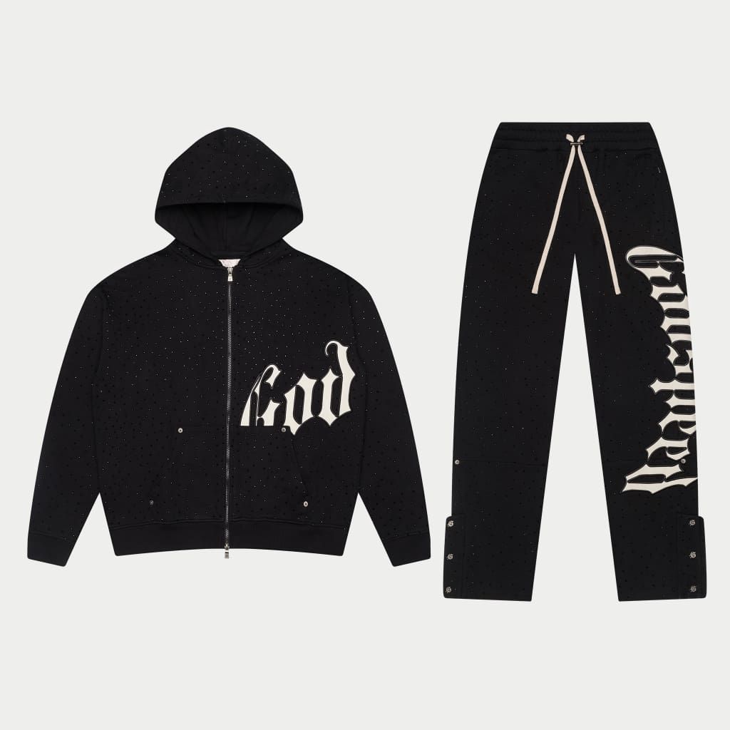 Godspeed OG Logo VVS Sweatsuit V2 Black/White